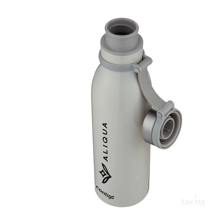 Contigo® Matterhorn Metallic 590 Ml Drinkfles Lichtgrijs