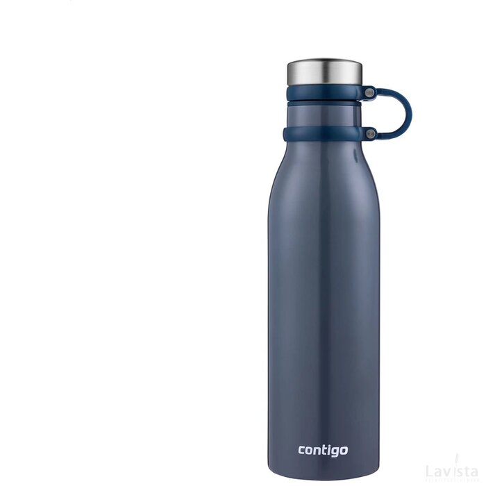 Contigo® Matterhorn Metallic 590 Ml Drinkfles Donkerblauw