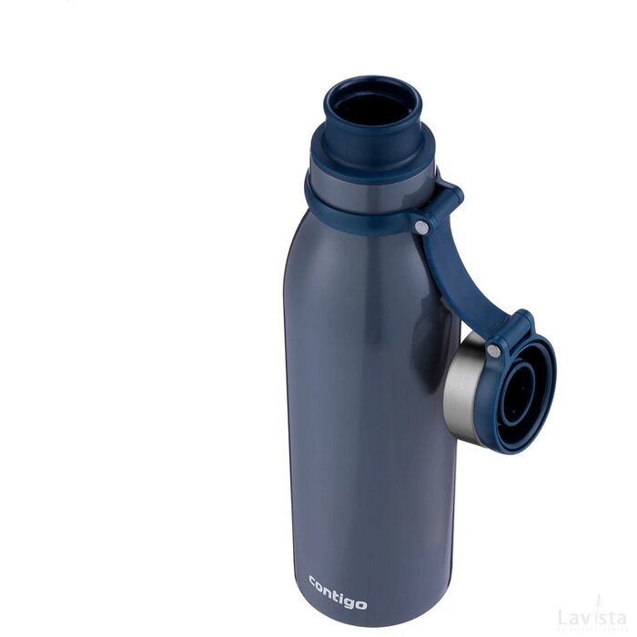 Contigo® Matterhorn Metallic 590 Ml Drinkfles Donkerblauw