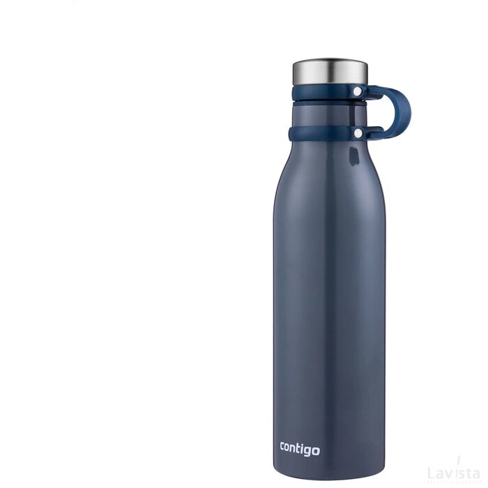 Contigo® Matterhorn Metallic 590 Ml Drinkfles Donkerblauw