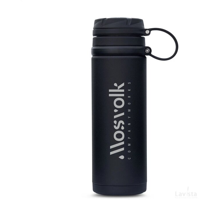 Contigo® Fuse Stainless Steel 700 Ml Thermosfles Zwart