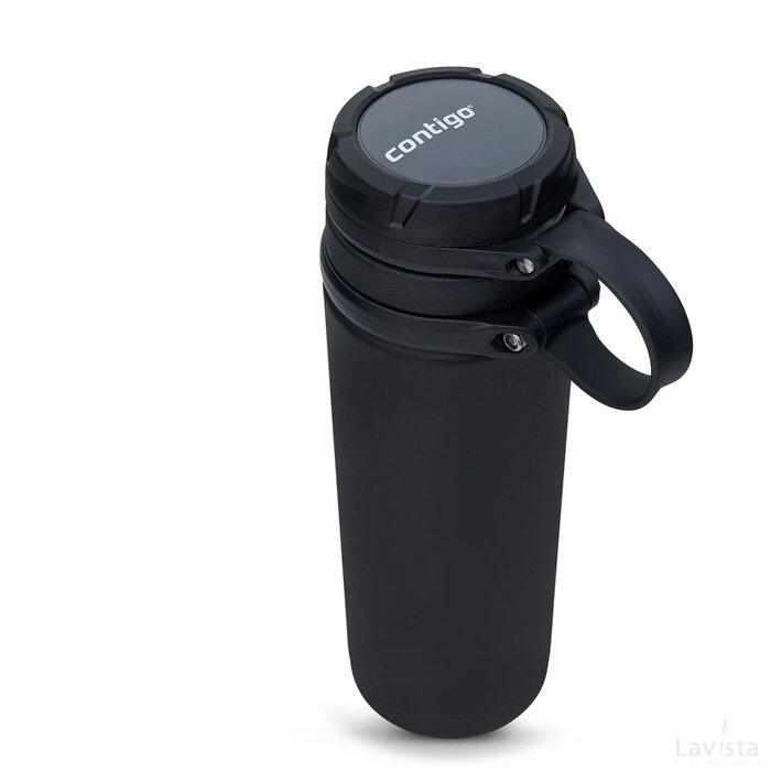 Contigo® Fuse Stainless Steel 700 Ml Thermosfles Zwart
