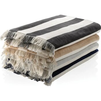 Ukiyo Aware™ Yukari XL strandlaken 100x180cm donkerblauw