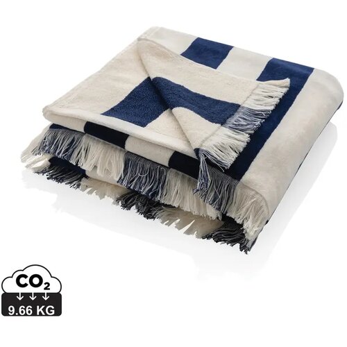 Ukiyo Aware™ Yukari XL strandlaken 100x180cm donkerblauw