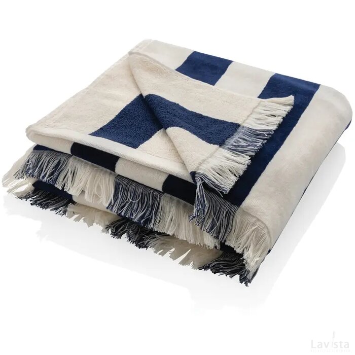 Ukiyo Aware™ Yukari XL strandlaken 100x180cm donkerblauw