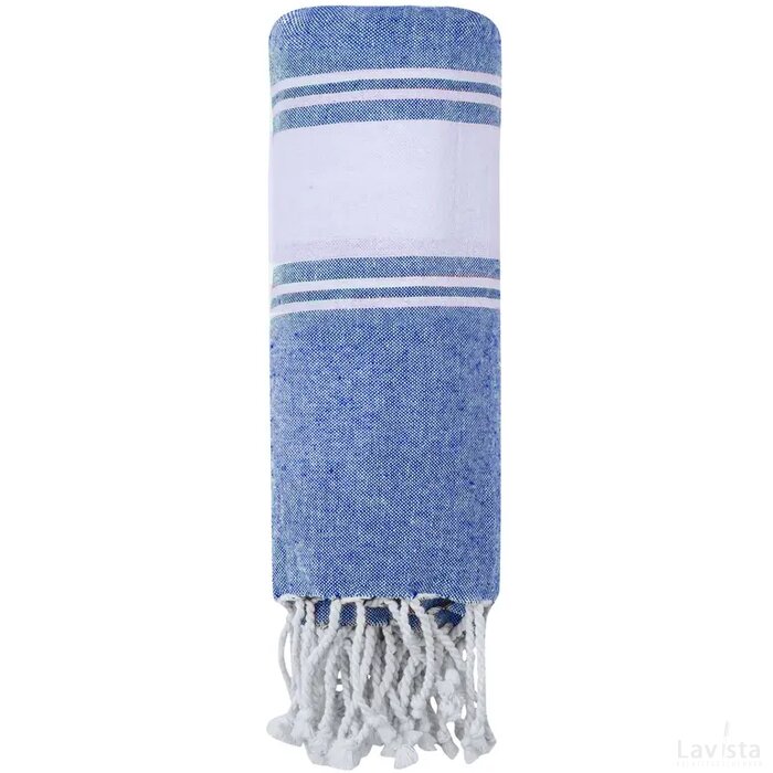 Lainen Strandlaken Donker Blauw