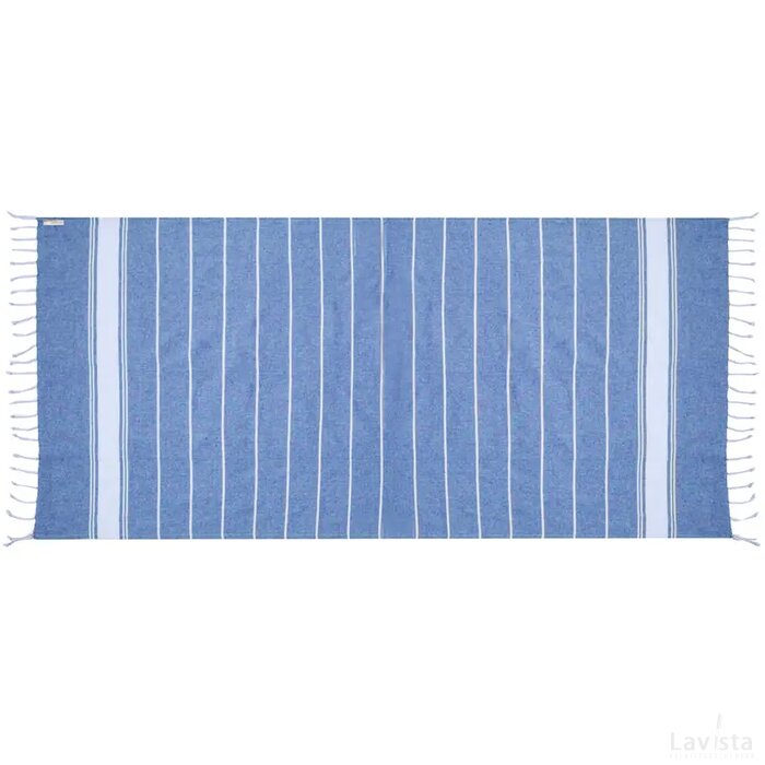 Lainen Strandlaken Donker Blauw