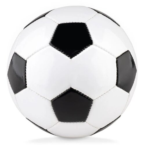 Kleine voetbal 15cm Mini soccer wit/zwart