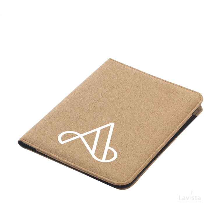 Eco Conference Cork A5 Schrijfmap Naturel