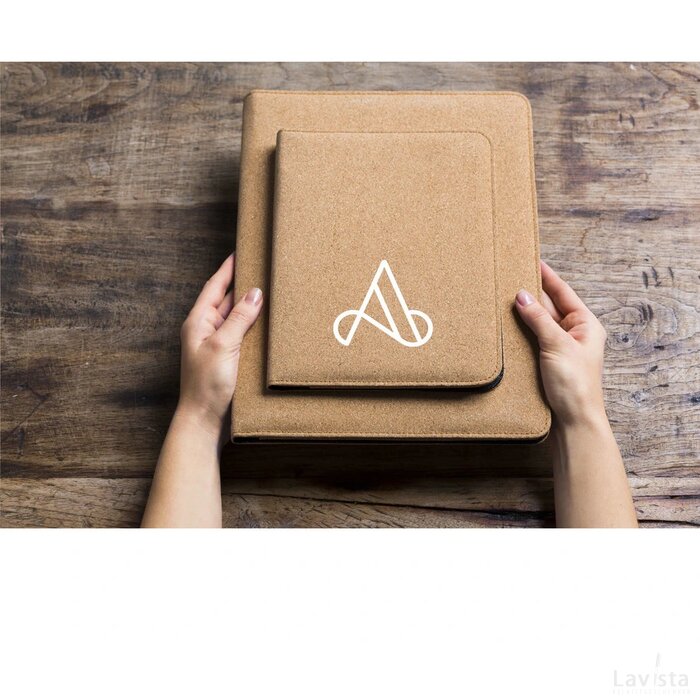 Eco Conference Cork A5 Schrijfmap Naturel