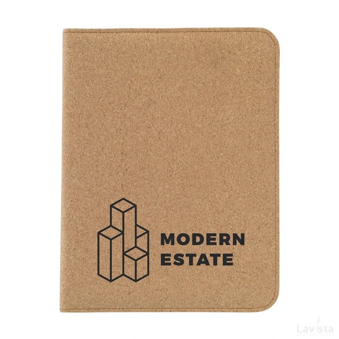 Eco Conference Cork A5 Schrijfmap Naturel