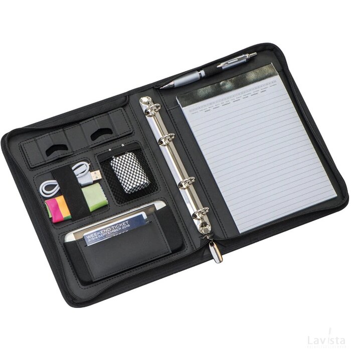 Schrijfmap DIN A5 zwart