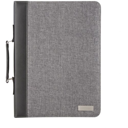 Smokey Zip A4 Documten Map (Licht) Grijs
