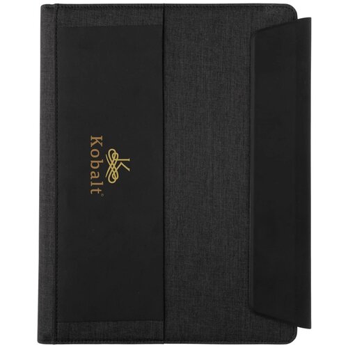 Fiko A4 portfolio met 5W draadloze lader 5.000 mAh powerbank zwart