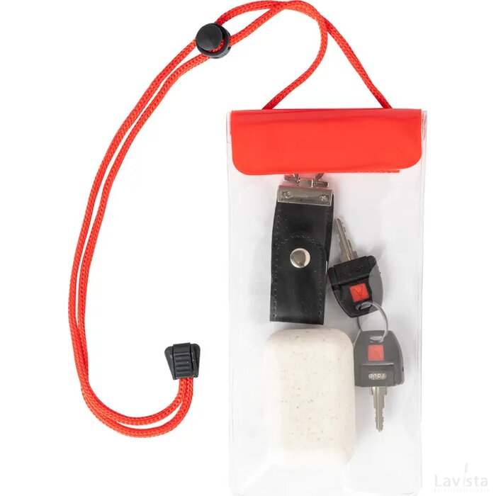 Rokdem Waterdichte Mobiele Telefoon Hoes Rood