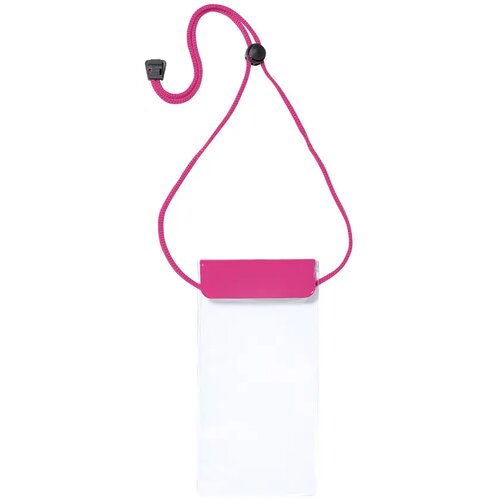 Rokdem Waterdichte Mobiele Telefoon Hoes Fuchsia
