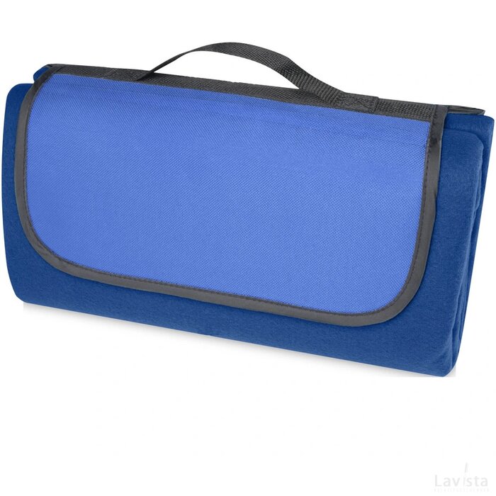 Salvie picknickdeken van gerecycled plastic Koningsblauw