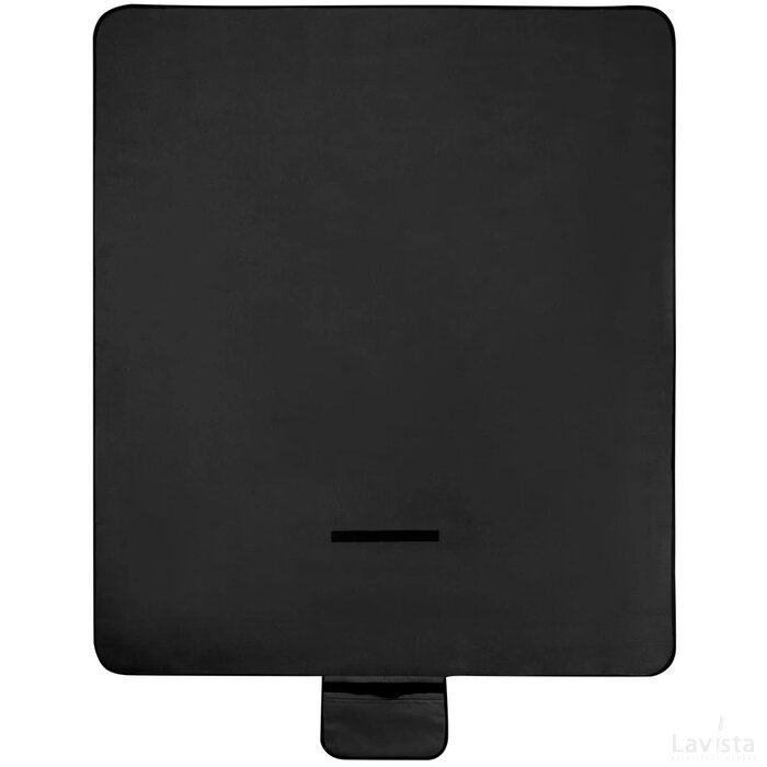 Salvie picknickdeken van gerecycled plastic Zwart