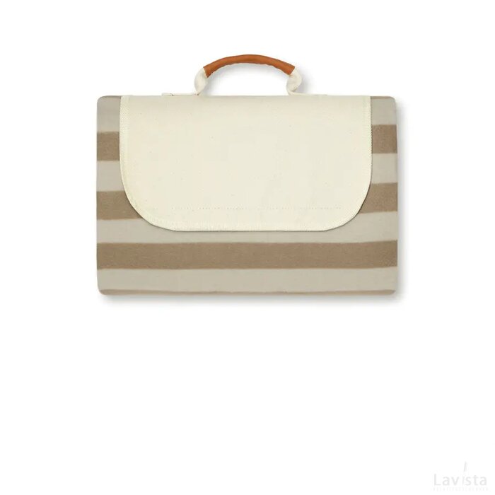 VINGA Alba GRS RPET picknickkleed S bruin