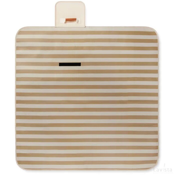 VINGA Alba GRS RPET picknickkleed S bruin