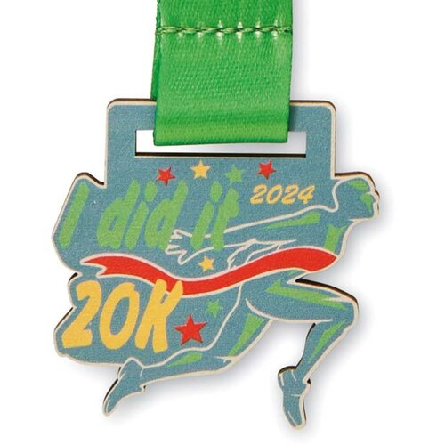 Houten medaille
