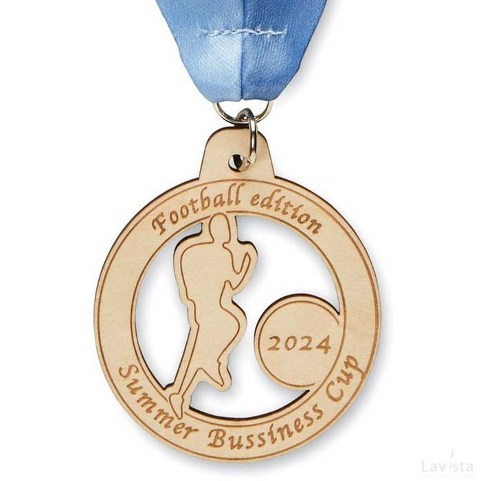 Houten medaille