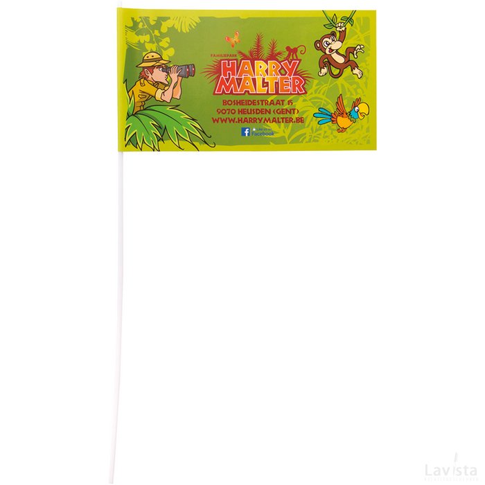 Zwaaivlaggetjes 11,5 x 24 cm