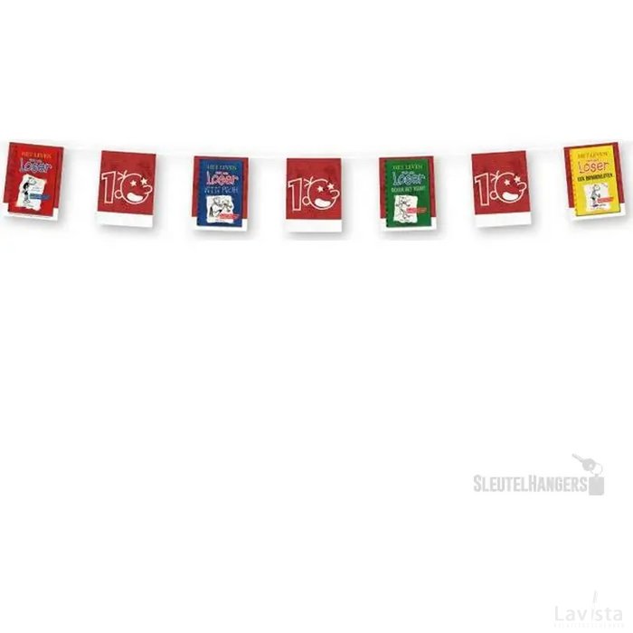 Papieren vlaggenlijn