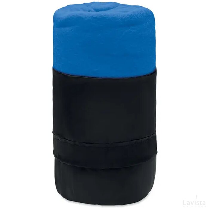 Rpet fleece reisdeken Musala rpet royal blauw