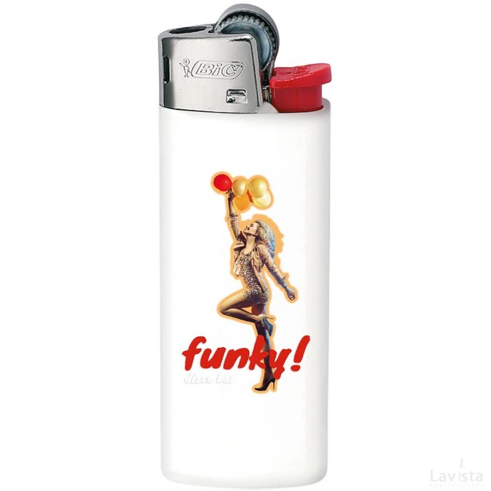 BIC aansteker J25 Mini britePix Wit