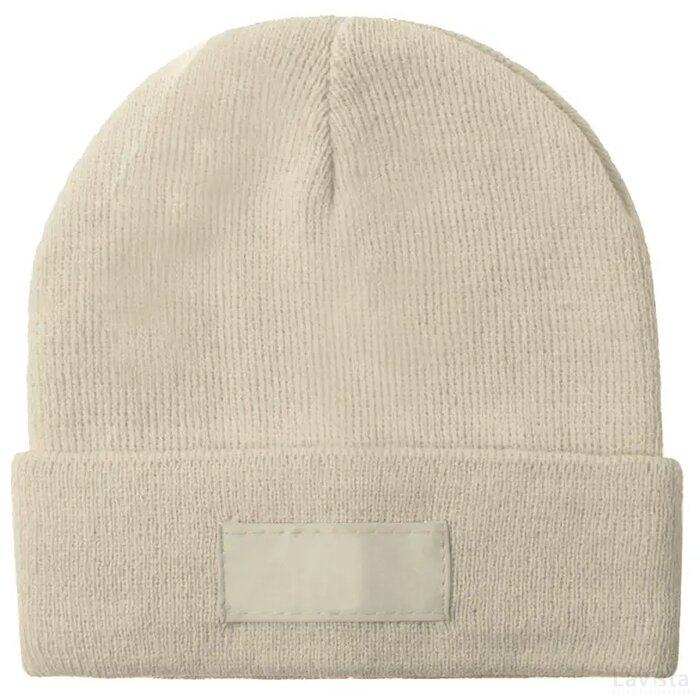 Goedkope Muts Met Patch Naturel