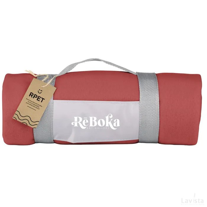 Supersoft Rpet Fleece Deken (180 G/M²) Rood