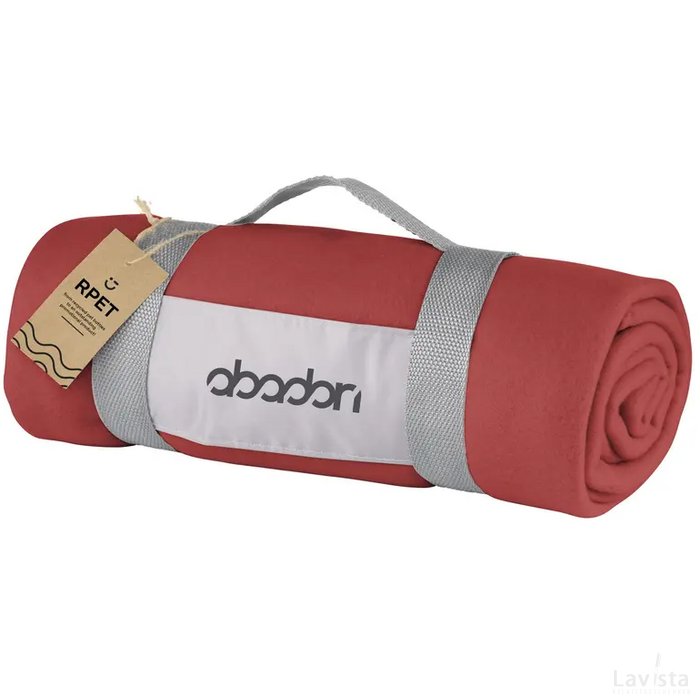Supersoft Rpet Fleece Deken (180 G/M²) Rood