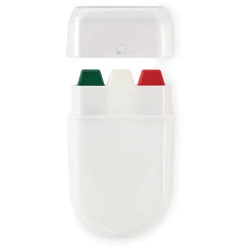 Bodypaint stick CHEER groen-wit-rood