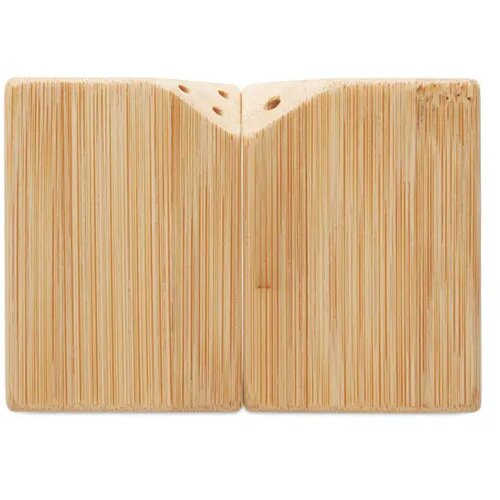 Bamboe peper- en zoutstel Both hout