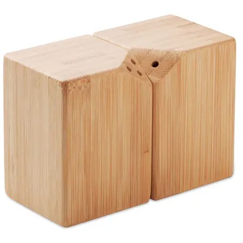 Bamboe peper- en zoutstel Both hout