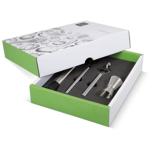 Cocktailset zilver