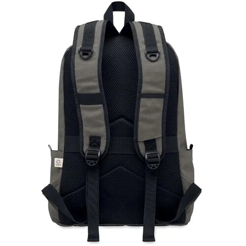 15 inch laptop rugzak Leirur steengrijs