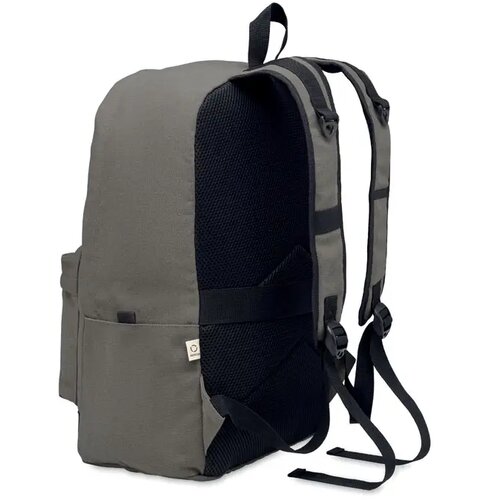 15 inch laptop rugzak Leirur steengrijs