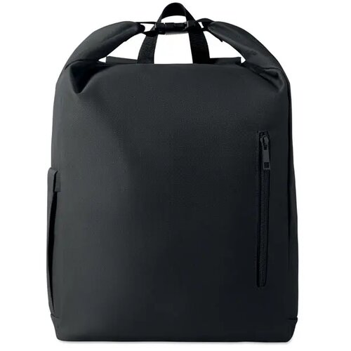 15" rolltop laptop rugzak Uniton zwart