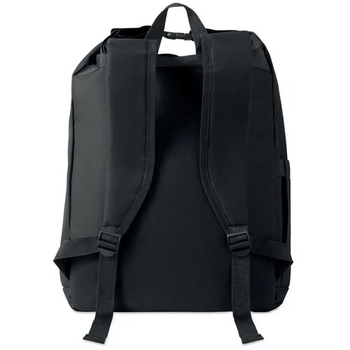 15" rolltop laptop rugzak Uniton zwart