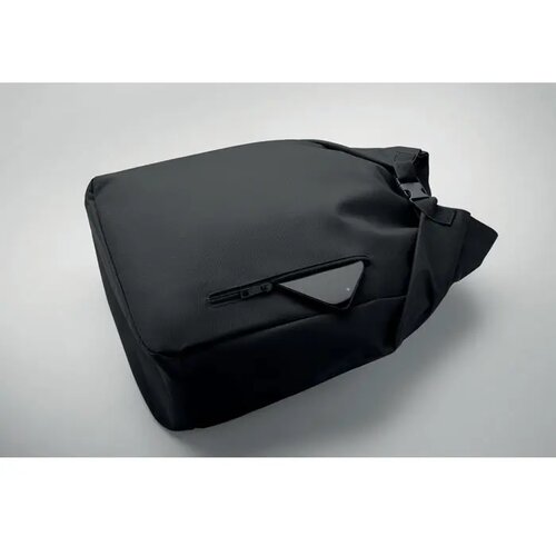 15" rolltop laptop rugzak Uniton zwart