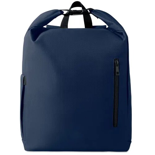 15" rolltop laptop rugzak Uniton marineblauw
