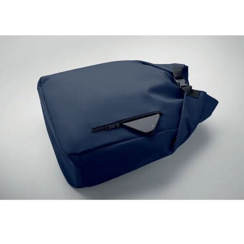 15" rolltop laptop rugzak Uniton marineblauw