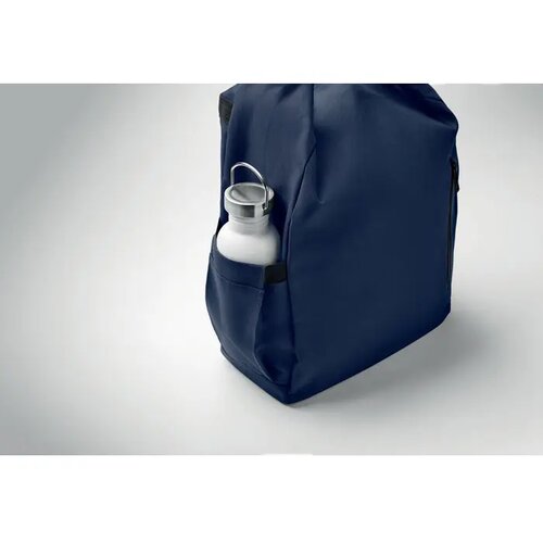 15" rolltop laptop rugzak Uniton marineblauw