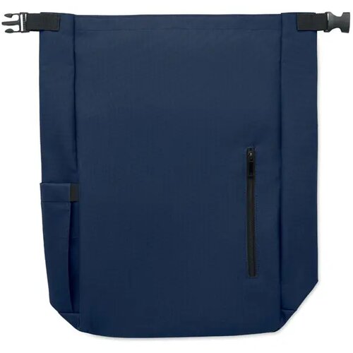15" rolltop laptop rugzak Uniton marineblauw