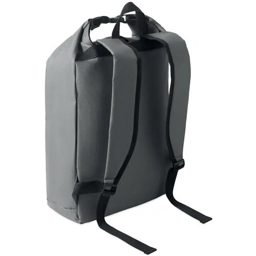 15" rolltop laptop rugzak Uniton steengrijs