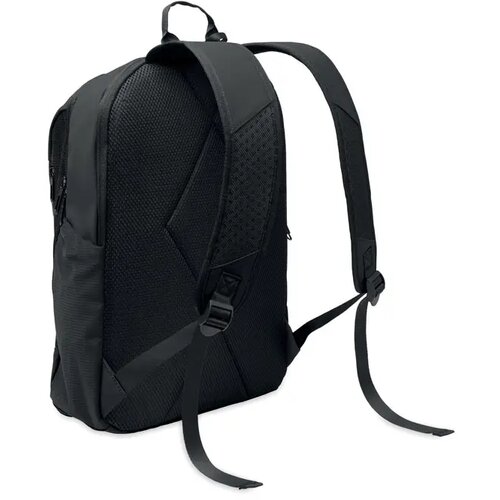 15" zachte pu laptop rugzak Korovin Zwart