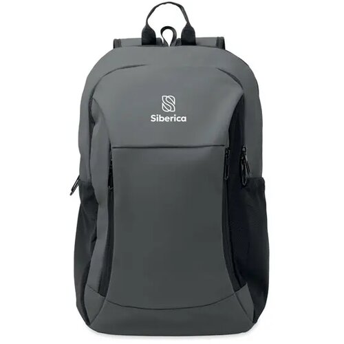 15" zachte pu laptop rugzak Korovin Grijs