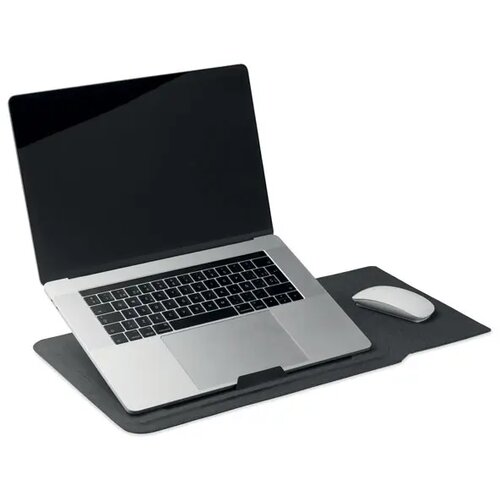 16 inch laptophoes van vilt Practic zwart